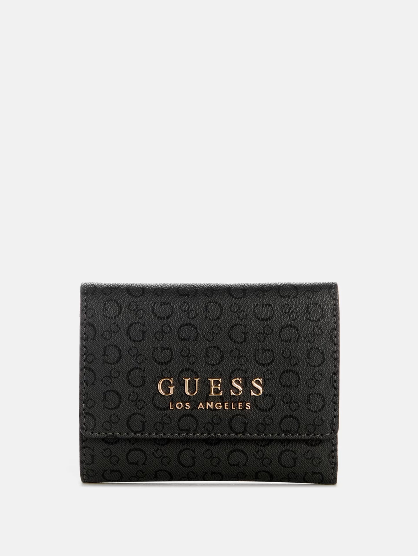 Ladies logo tri-fold wallet