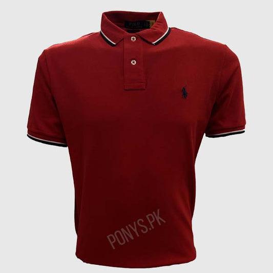 Small Pony Tipped Men'S Polo Shirt (Ralph Lauren)