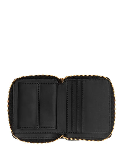 Ladies Lumina zip-up suede wallet