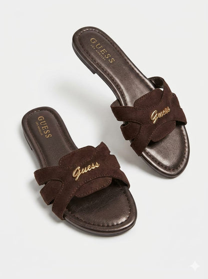 Women Marlena Suede Slides