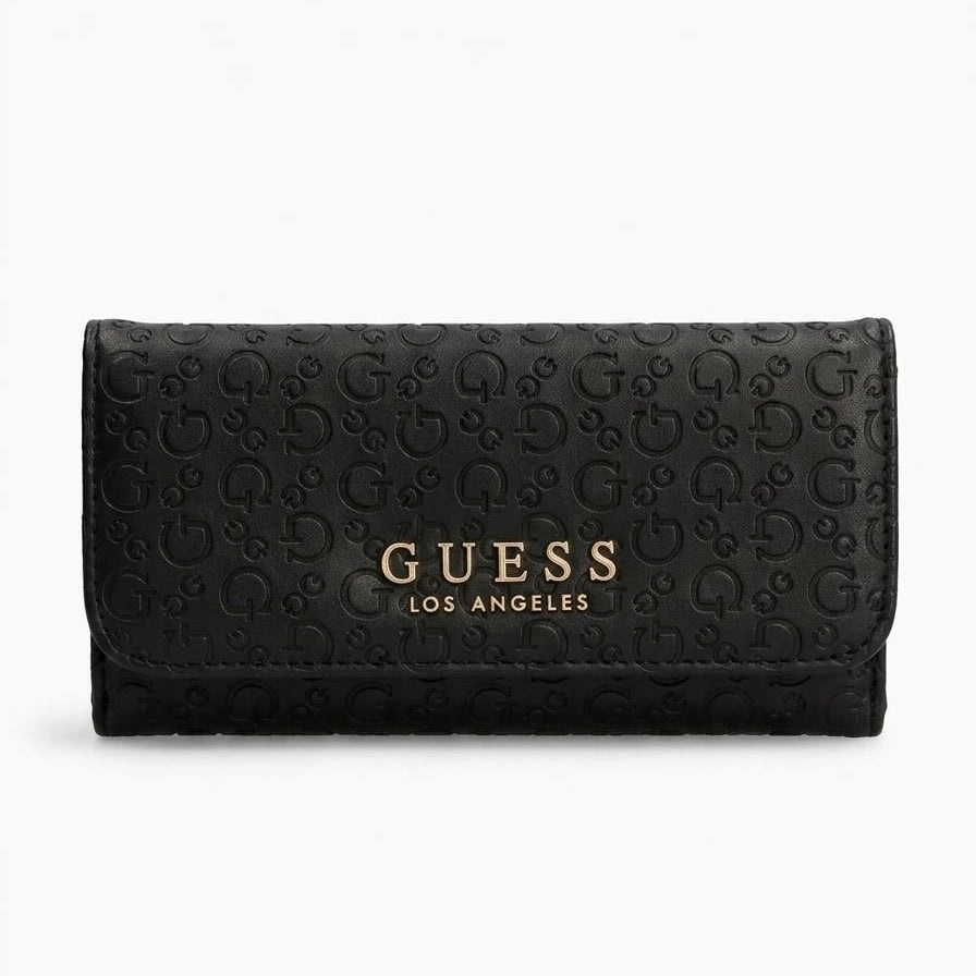 Ladies Madera logo Slg tri-fold wallet
