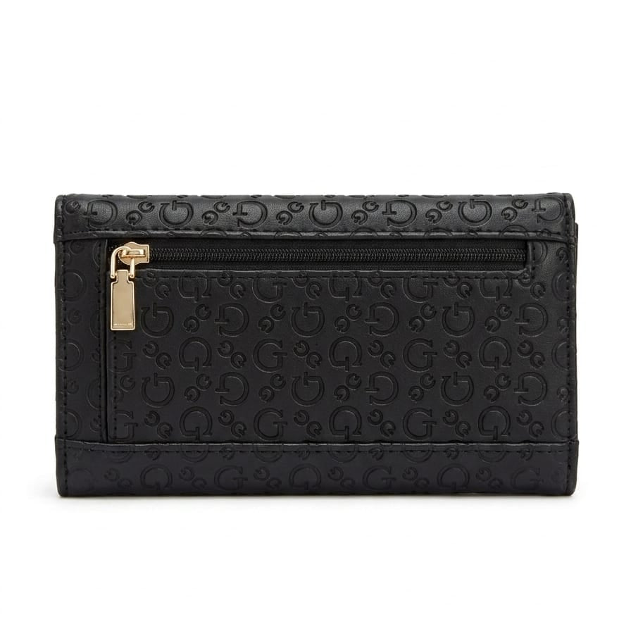 Ladies Madera logo Slg tri-fold wallet
