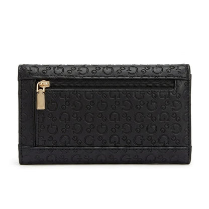 Ladies Madera logo Slg tri-fold wallet