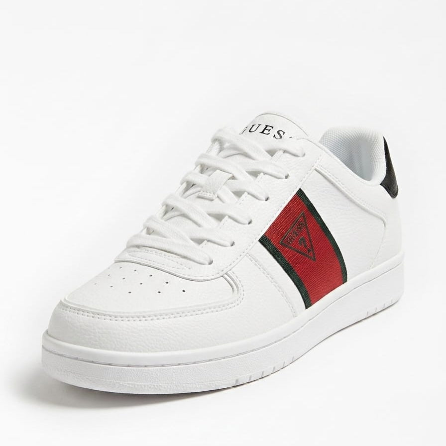 Mens White lamilo low-top sneakers