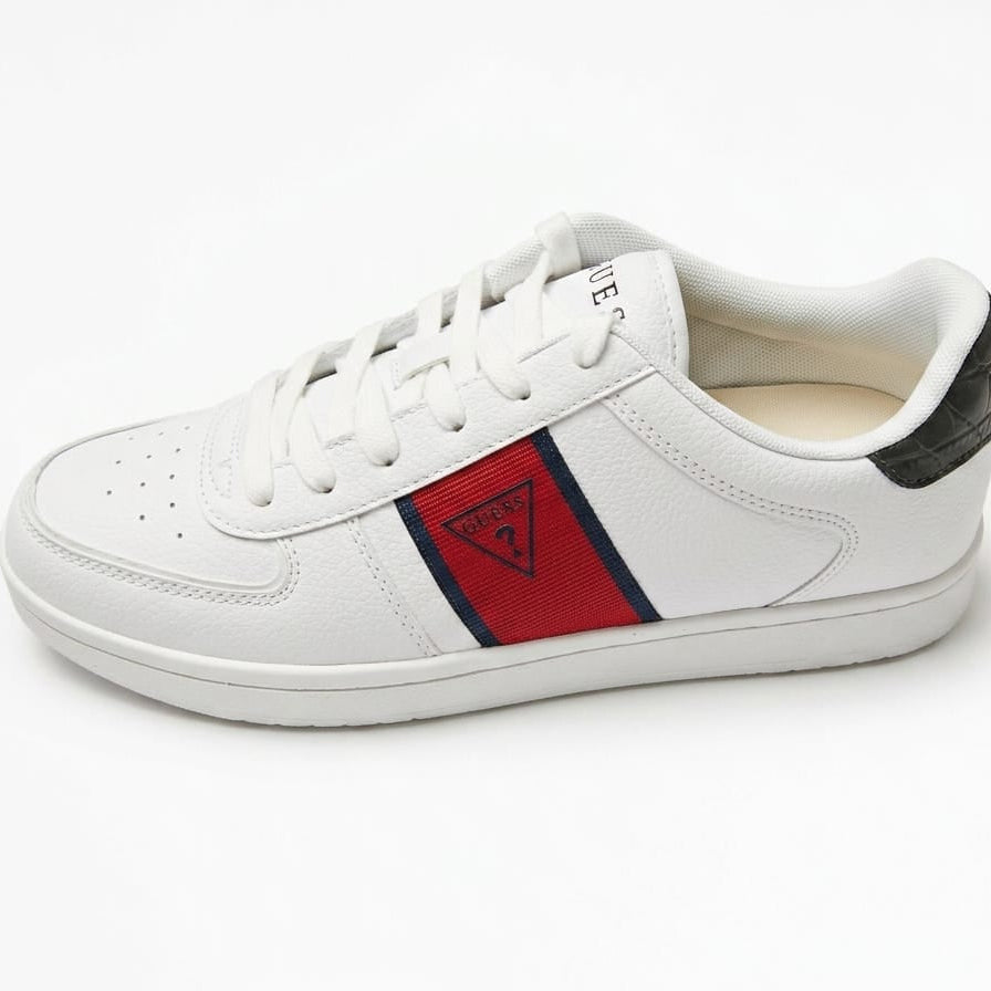 Mens White lamilo low-top sneakers