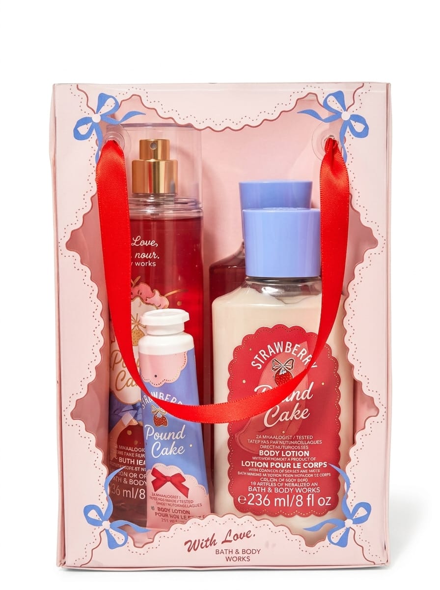 Strawberry Pound Cake  Gift set For Her