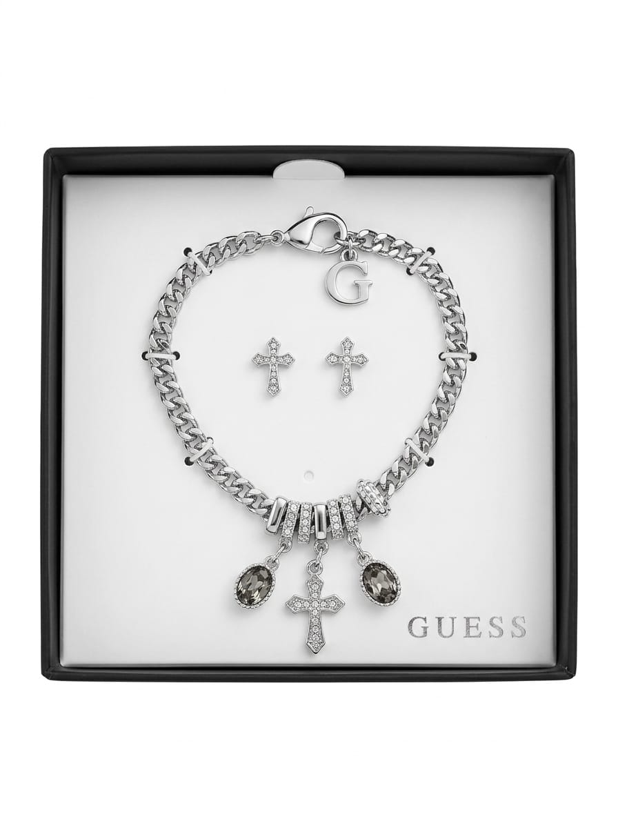 Silver women bracelet with Tops