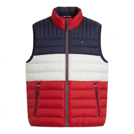Tommy Puffer Sleevless Multi