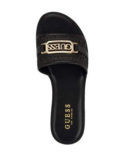 Women milara woven beach slide