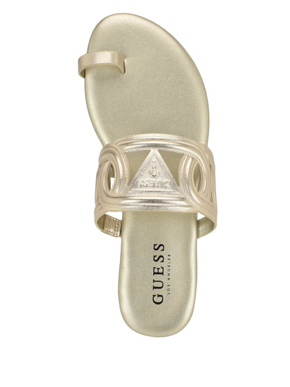 loons cutout toe-ring sandals