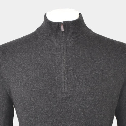 Rl Wool Half Zipper