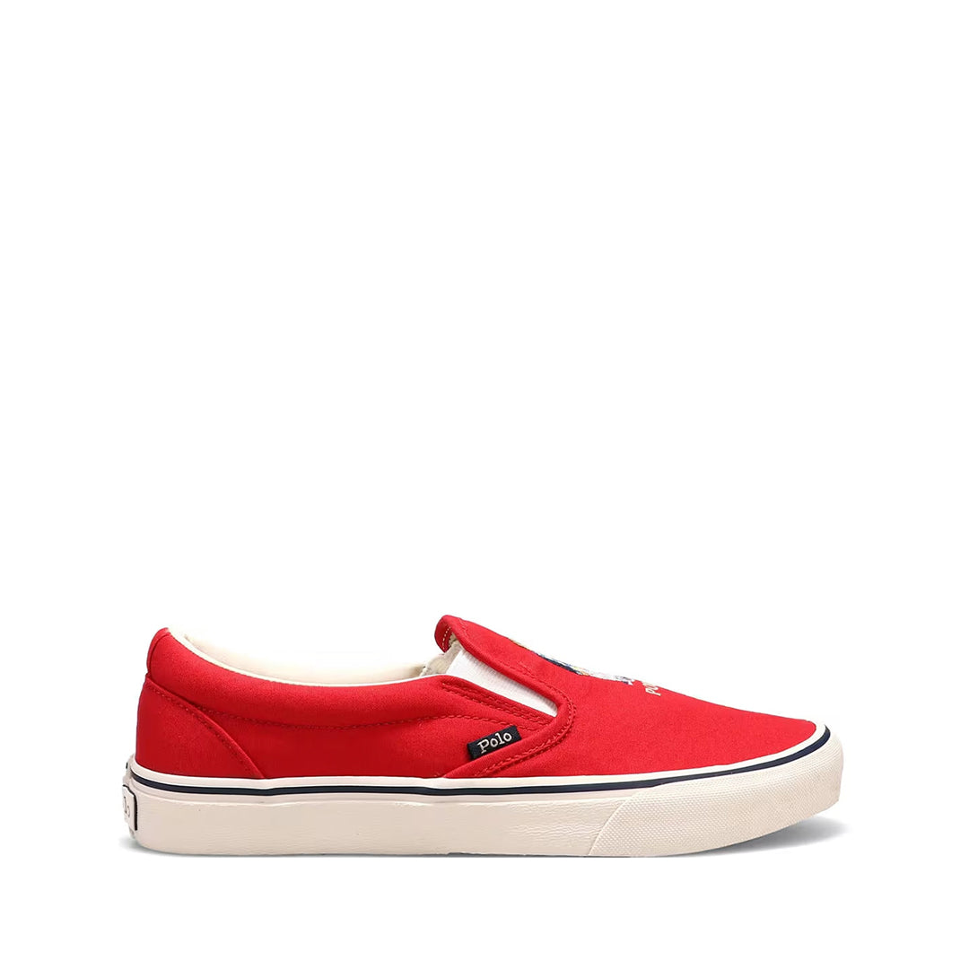 Men Bear Canvas Sneaker (Rl) Red