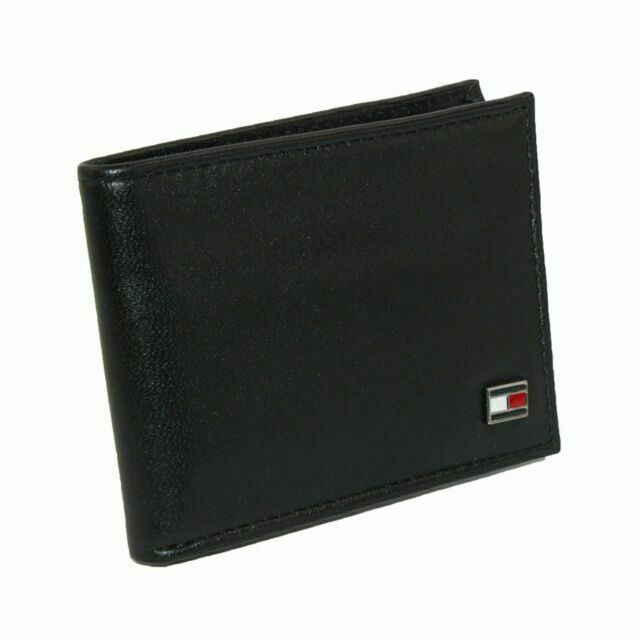 Tommy Hilfiger Men's Leather  Protection Wallet