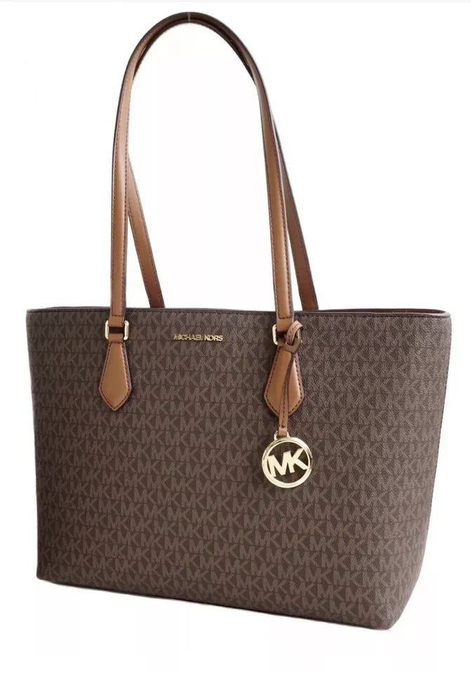 Handbag Sheila Large Mf Tote Bag Signature Brown