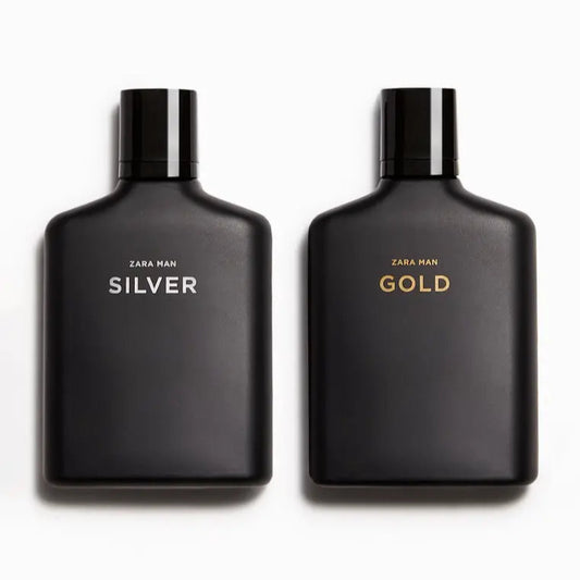 ZARA MAN GOLD + MAN SILVER FRAGRANCE