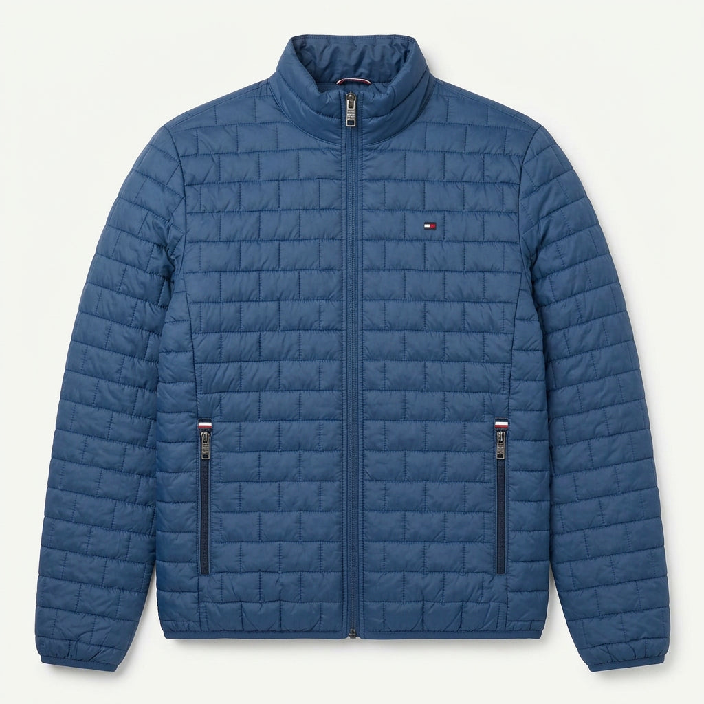 Tommy Puffer Blue Jacket